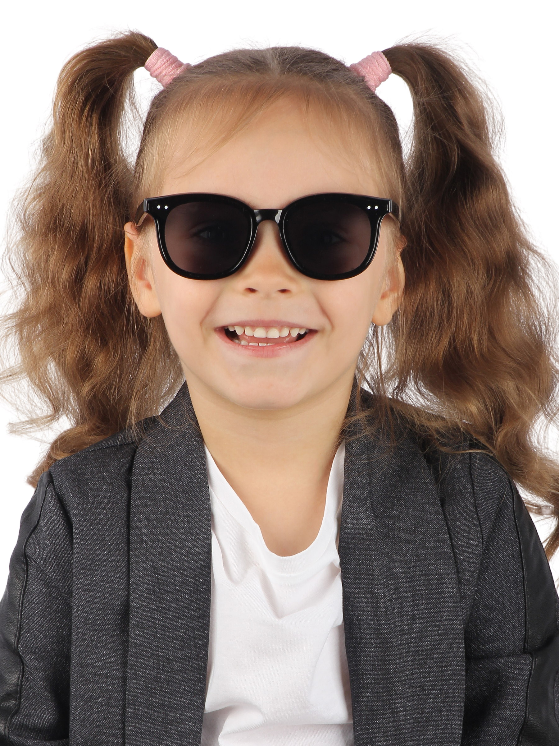 Очки солнцезащитные Little Mania RDT051-BK - фото 6
