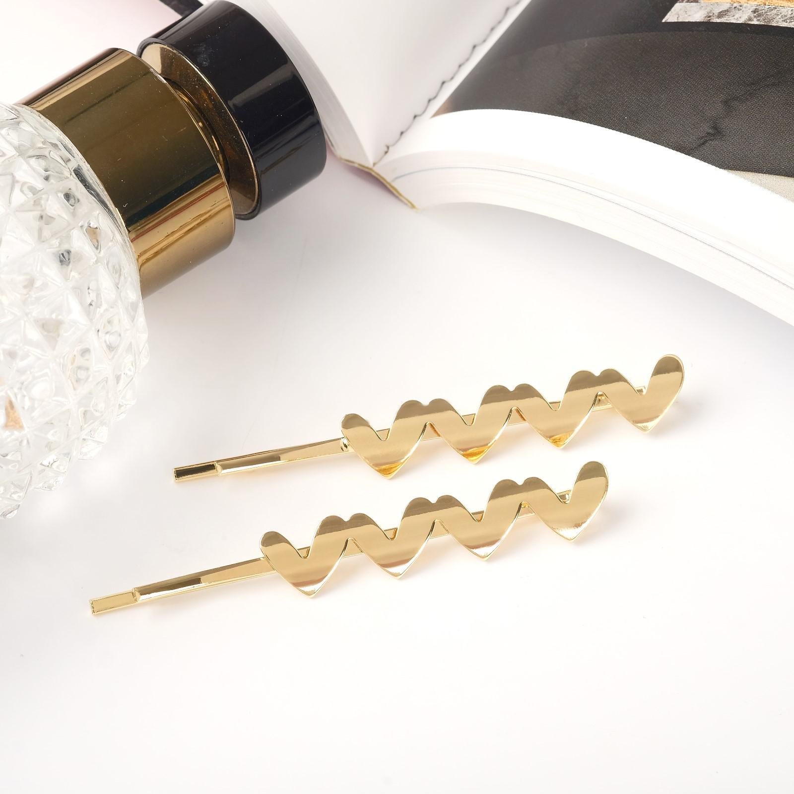 Заколка Queen fair Сердечки 2 шт. - фото 2