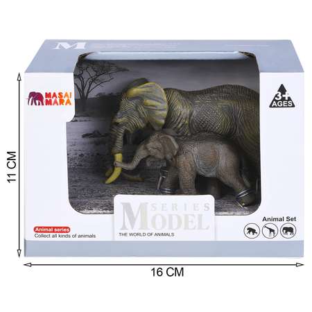 Игровой набор Masai Mara Семья слонов