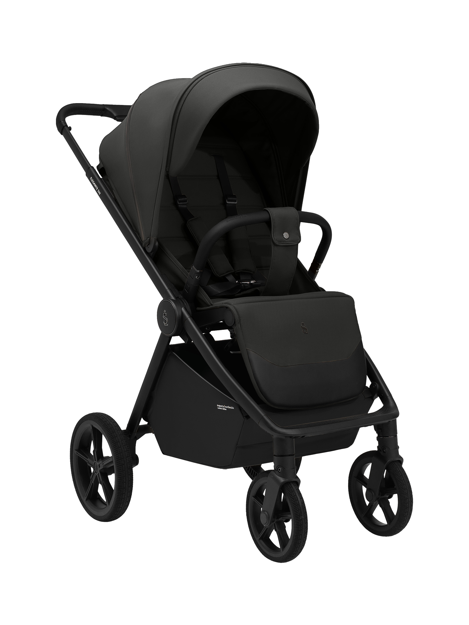 Коляска прогулочная Sweet Baby Elegante SM Black черный - фото 23