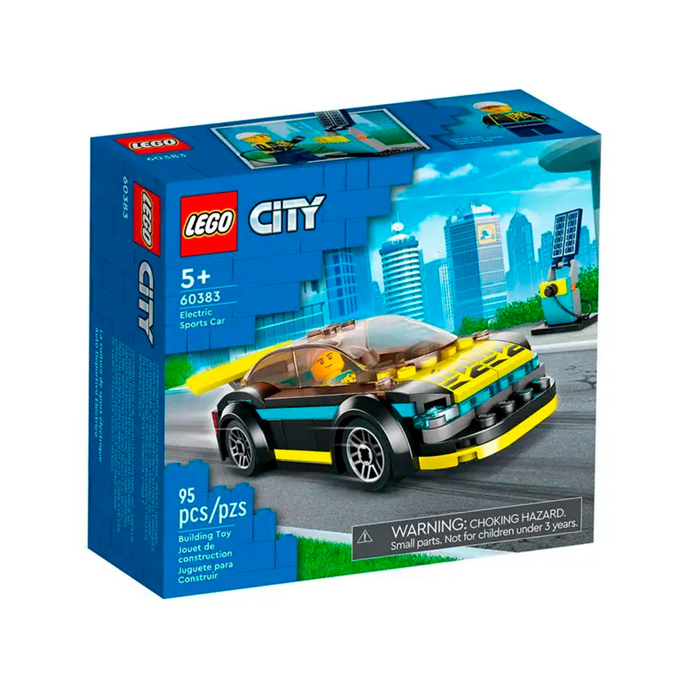 Конструктор LEGO City Спортивный электромобиль 95 дет. - фото 2