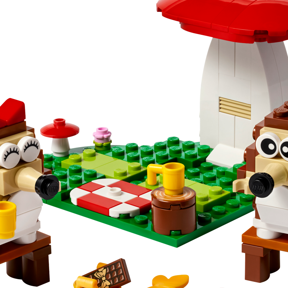 Конструктор LEGO Свидание на пикнике с ежиком 166 дет. - фото 1