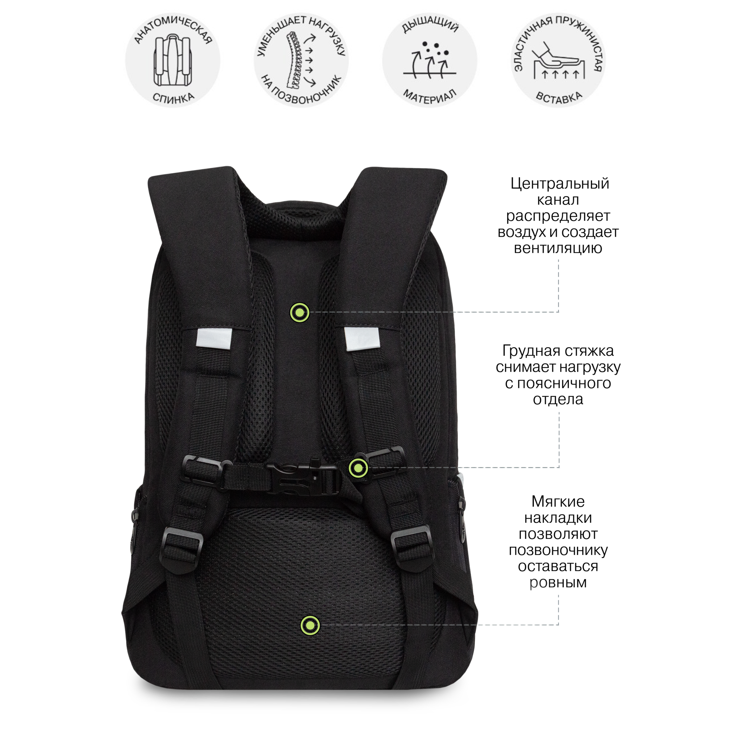 Рюкзак Grizzly для девочки - фото 7