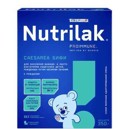 Смесь Nutrilak Premium Caesarea Бифи 350 г с 0мес