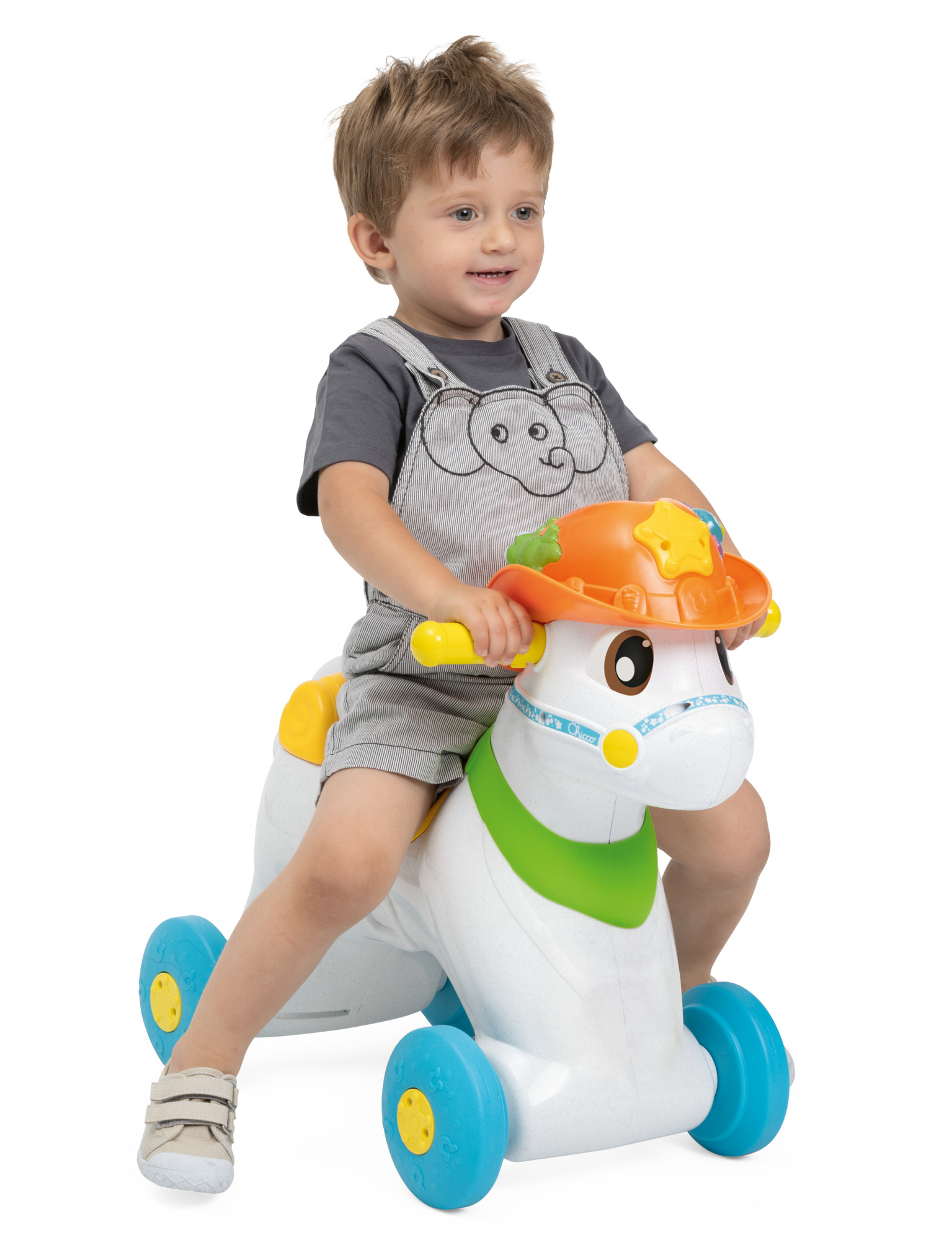 Игрушка-каталка Chicco говорящая «Лошадка Baby Rodeo» 12м+ - фото 17