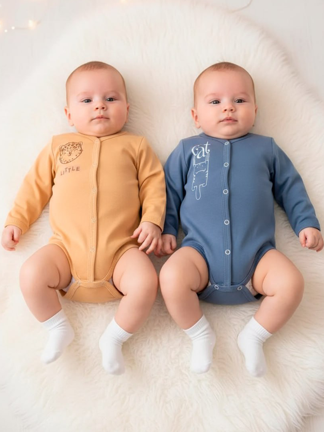 Боди 2 шт Совенок Дона МК2-703-66-1/3-4 - фото 1