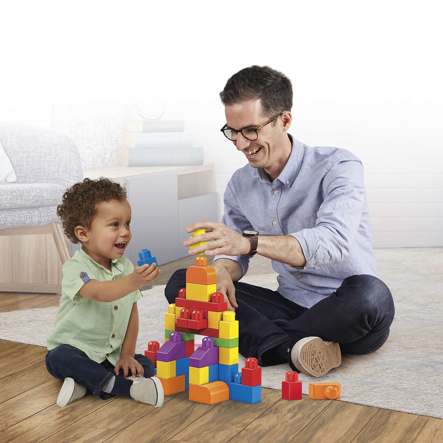 Конструктор Mega Bloks First Builders блочный в ассортименте - фото 22