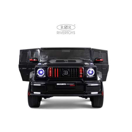 Электромобиль RIVERTOYS Z888ZZ-P-BLACK С пультом ДУ