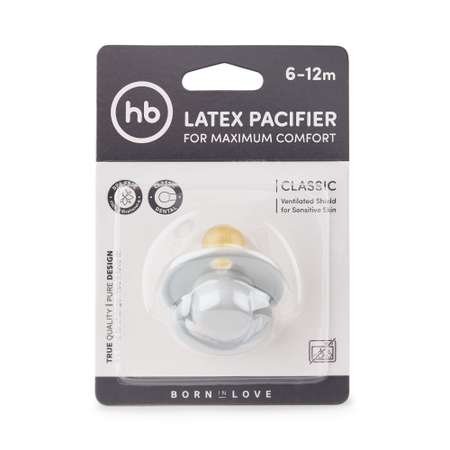 Пустышка Happy Baby латекс от 6 мес.