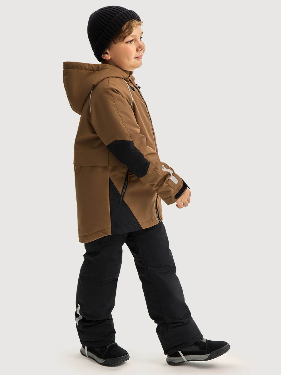 Костюм NIKASTYLE 7м2126 орех/черный - фото 4