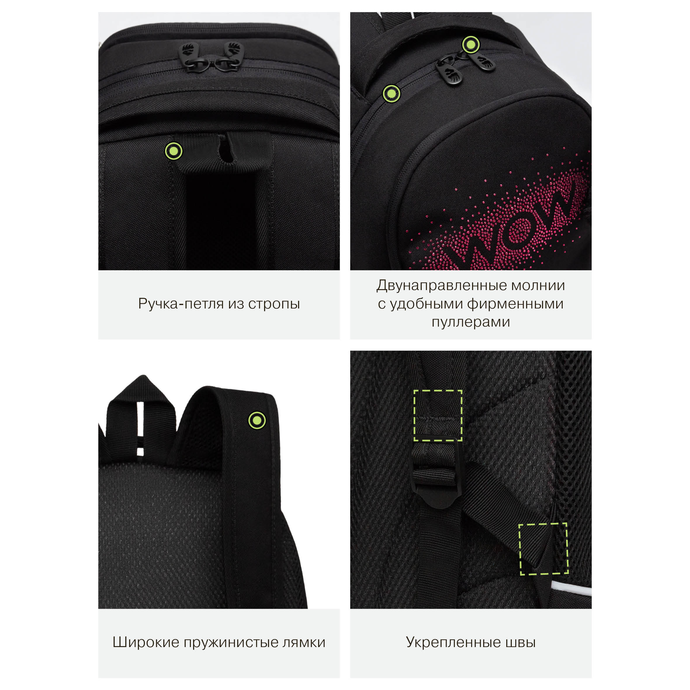 Рюкзак Grizzly Wow - фото 12