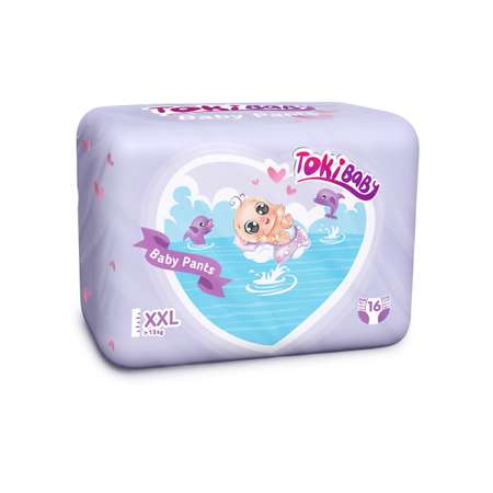 Трусики Tokibaby XXL 16 шт.