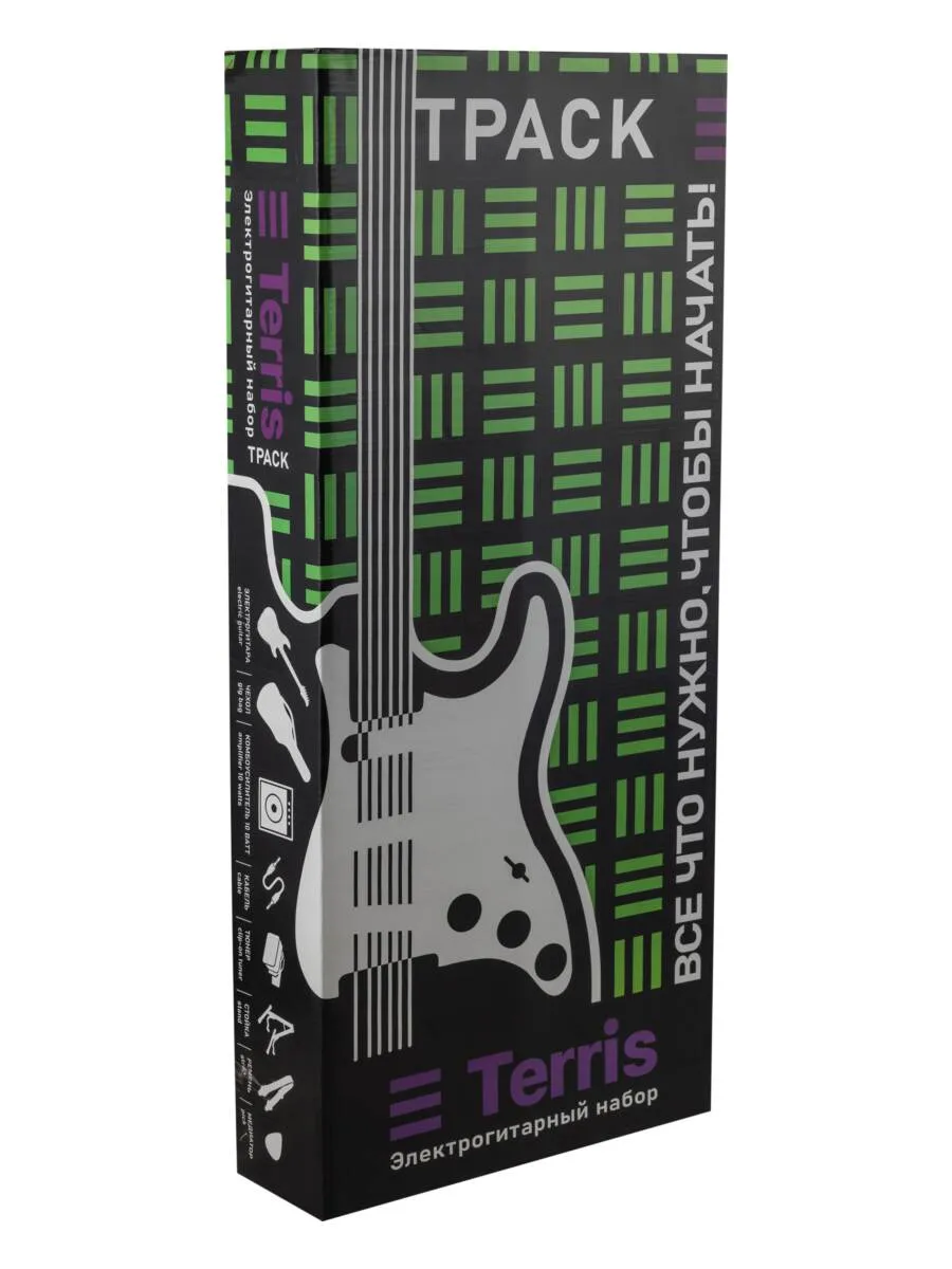Игрушка музыкальная Terris TPACK-TST-040 WH электрогитара - фото 20