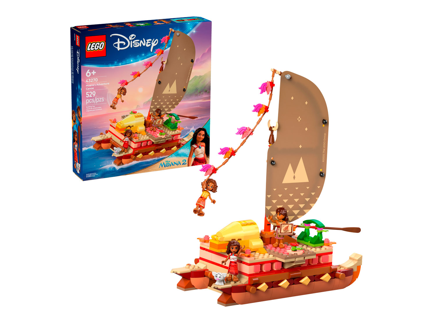 Конструктор LEGO Disney Princess Моана 529 дет. - фото 1