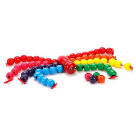 Игрушка Mapacha шнуровка Монтессори Бусиног