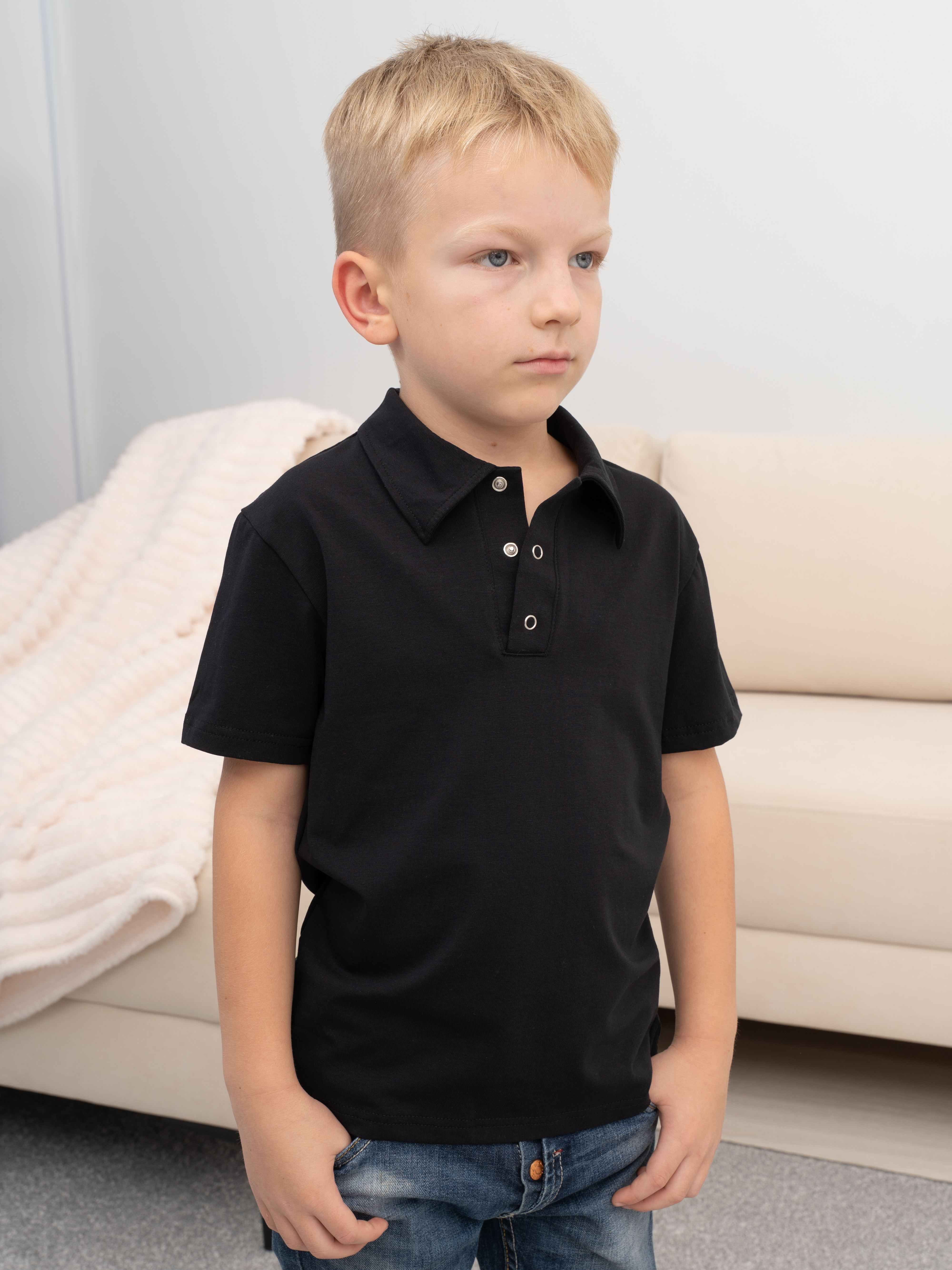 Поло Утенок 659 черный - фото 16