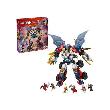 Конструктор LEGO NINJAGO Ультра комбо-робот Зейна 4 в 1 390 дет.