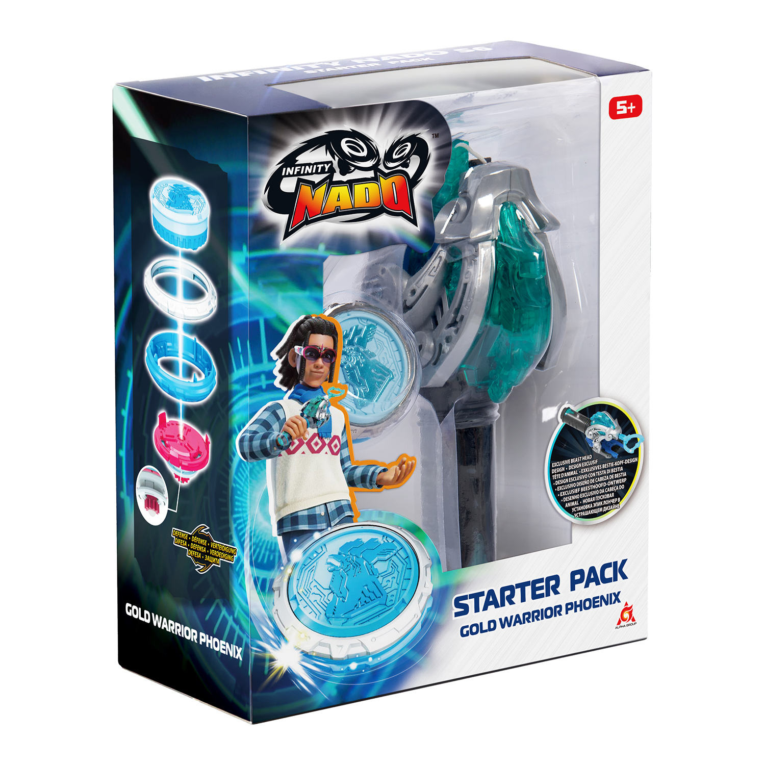 Игровой набор Infinity Nado Gold Phoenix ЭпикЛончерСтартер - фото 2