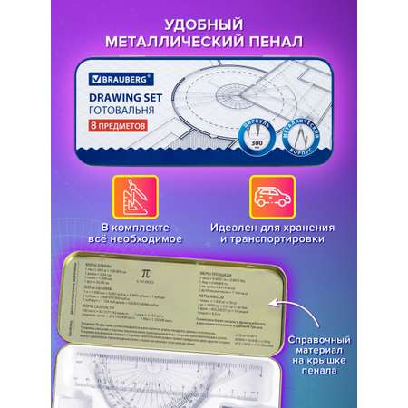 Готовальня Brauberg