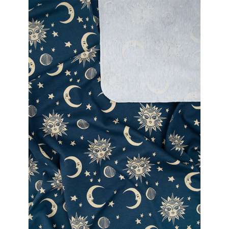 Пелёнка Mjolk Солнце-Луна/Grey/Hello Mommy трикотаж 80х80 см 3 шт.