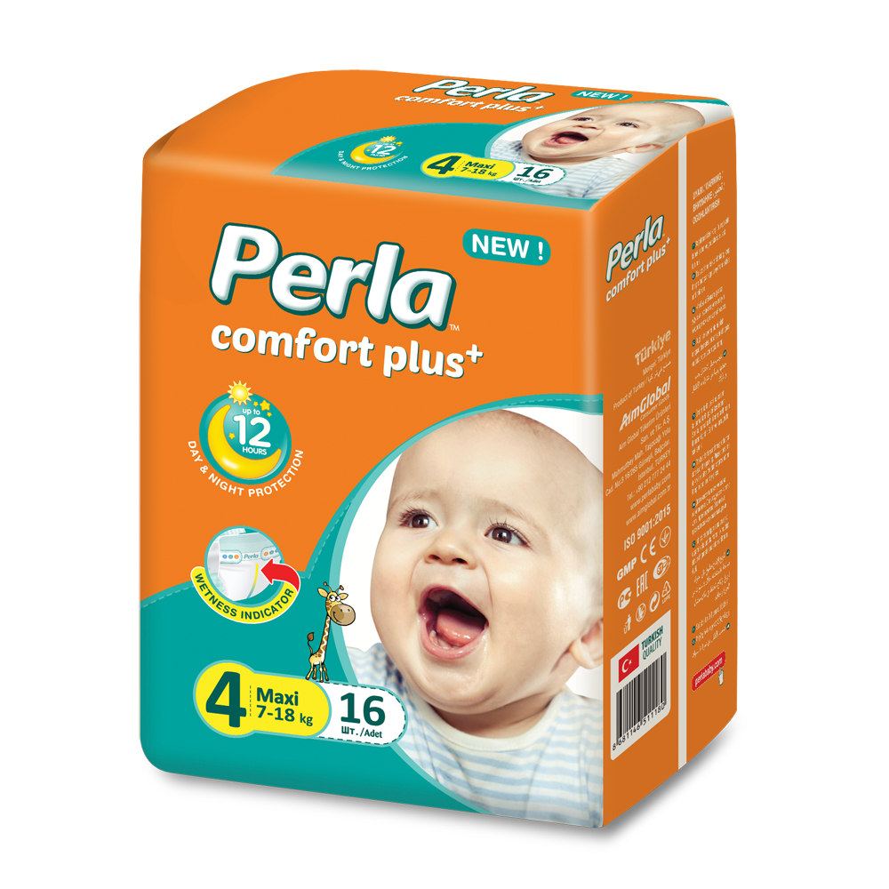 Подгузники Perla Eco 4 16 шт. - фото 1