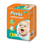 Подгузники Perla Eco 4 16 шт.