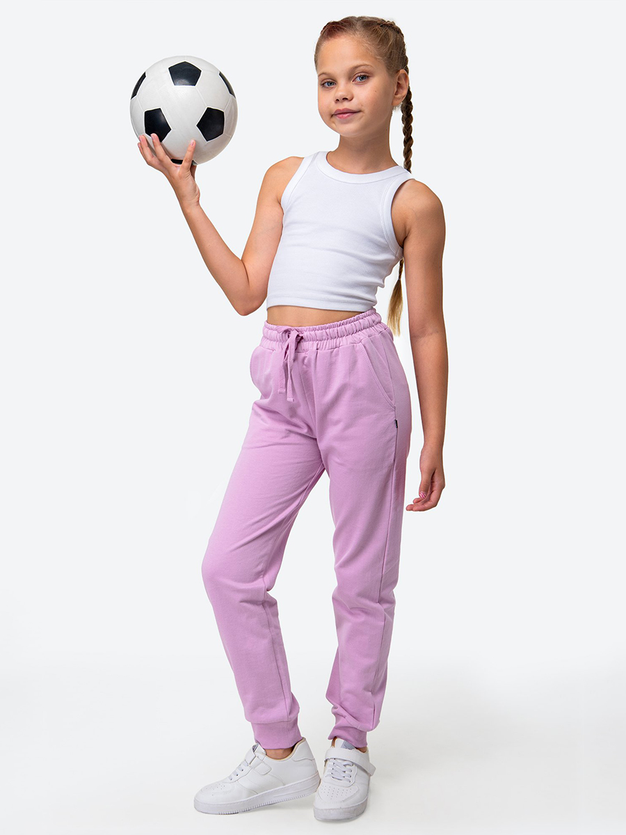 Брюки HappyFox HFTAK4415лиловый - фото 9