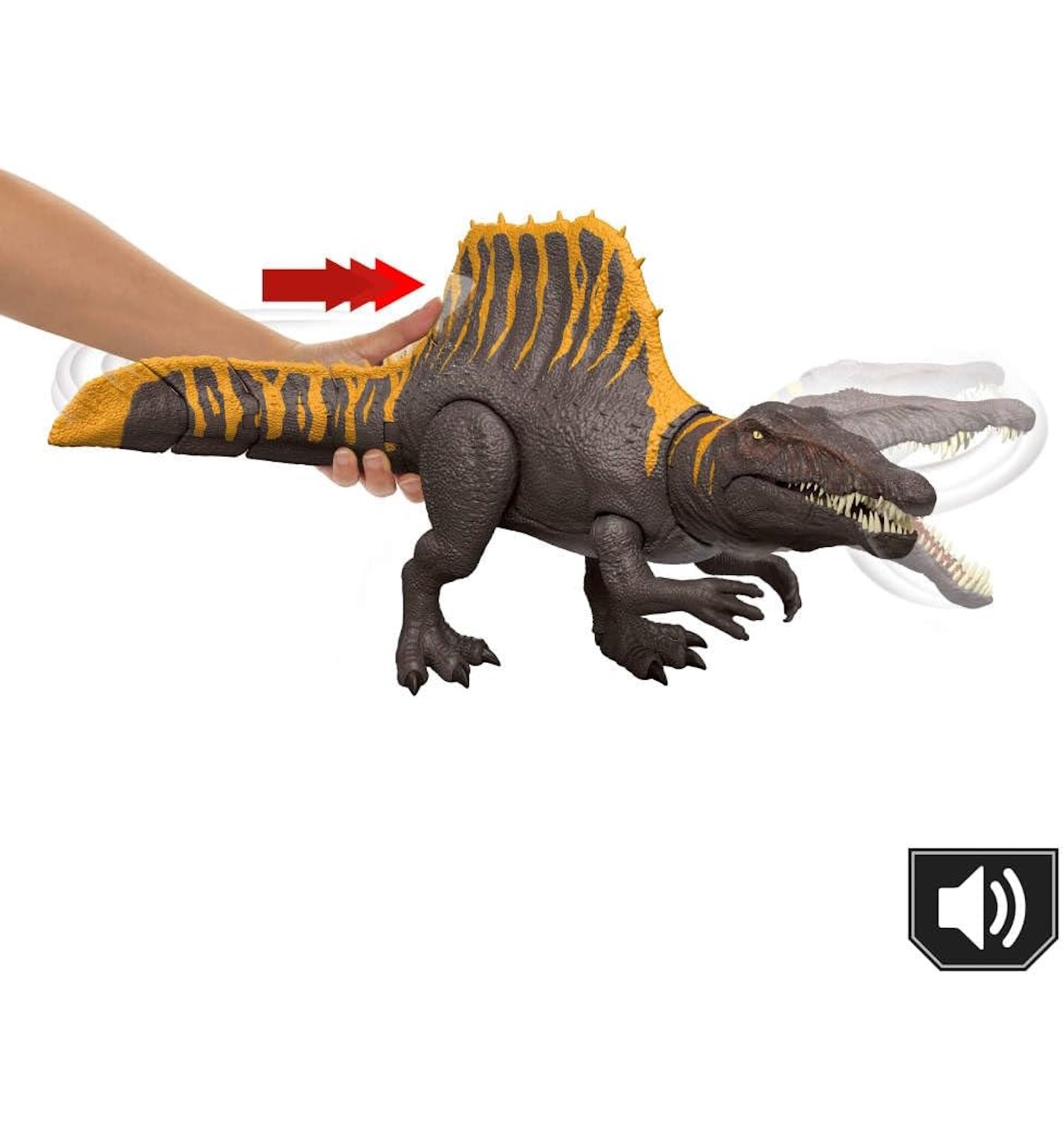 Фигурка Jurassic World Спинозавр - фото 4