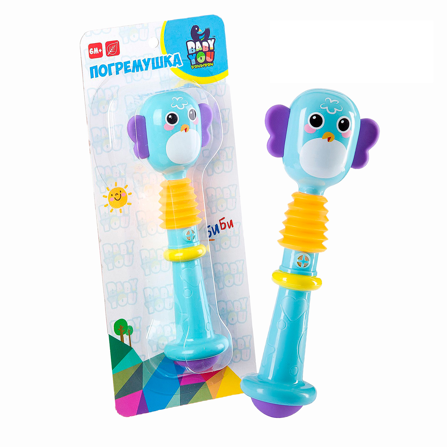 Игрушка Bondibon погремушка - фото 1