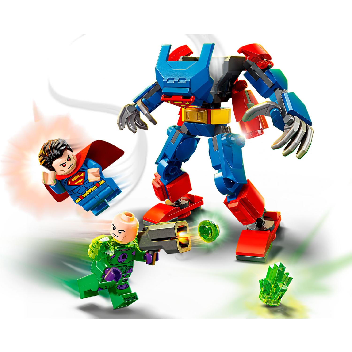 Конструктор LEGO DC Super Heroes Супермен против Лекса Лютера 120 дет. - фото 6