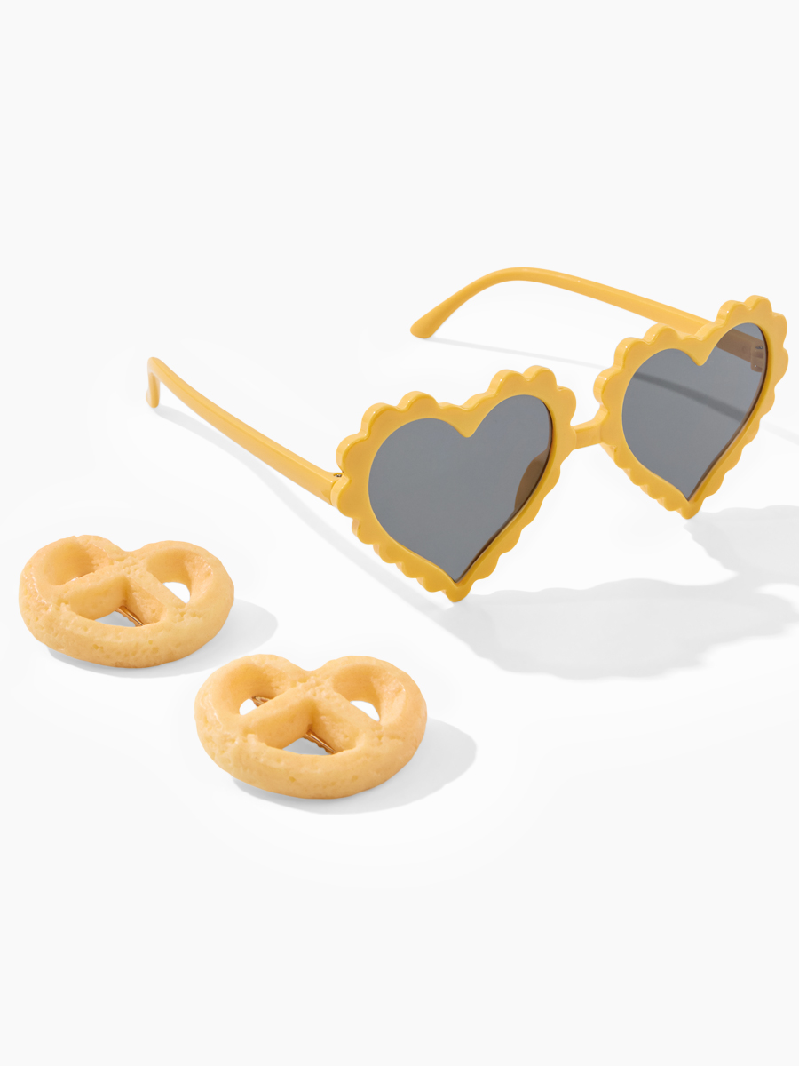 Очки солнцезащитные Happy Baby 50688_yellow - фото 1