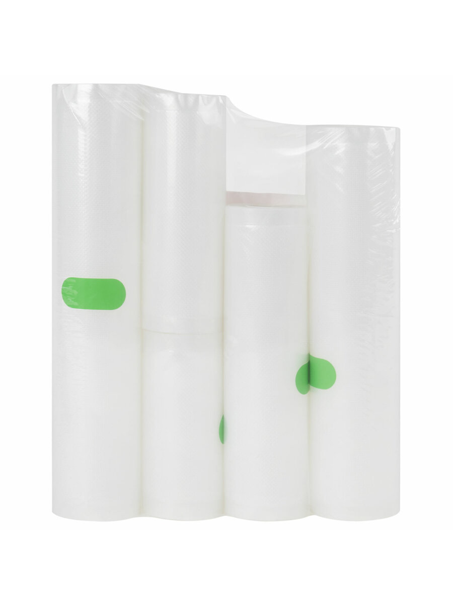 Рулон для вакууматора Sonnen рифленый 5 штук пленка для льда и продуктов - фото 11