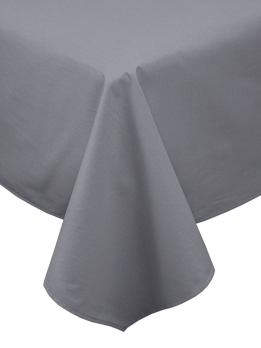 Простыня BRAVO поплин пепельный 240 x 215 см 1 шт. - фото 5