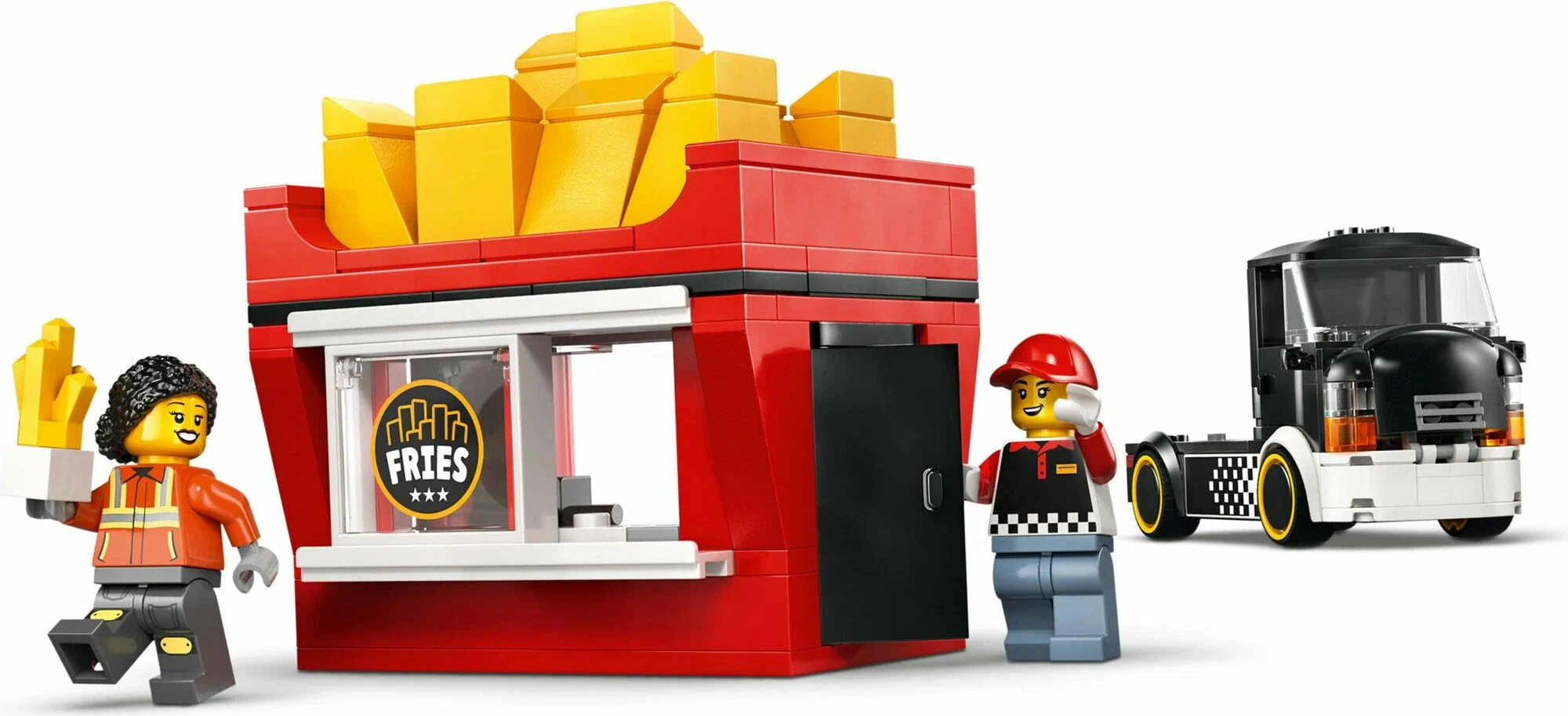 Конструктор LEGO City Фудтрак с картошкой-фри 60488 216 дет. - фото 4