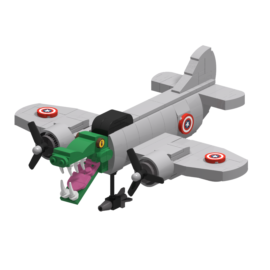 Конструктор Italian Brainrot Крокодило 226 дет. - фото 10