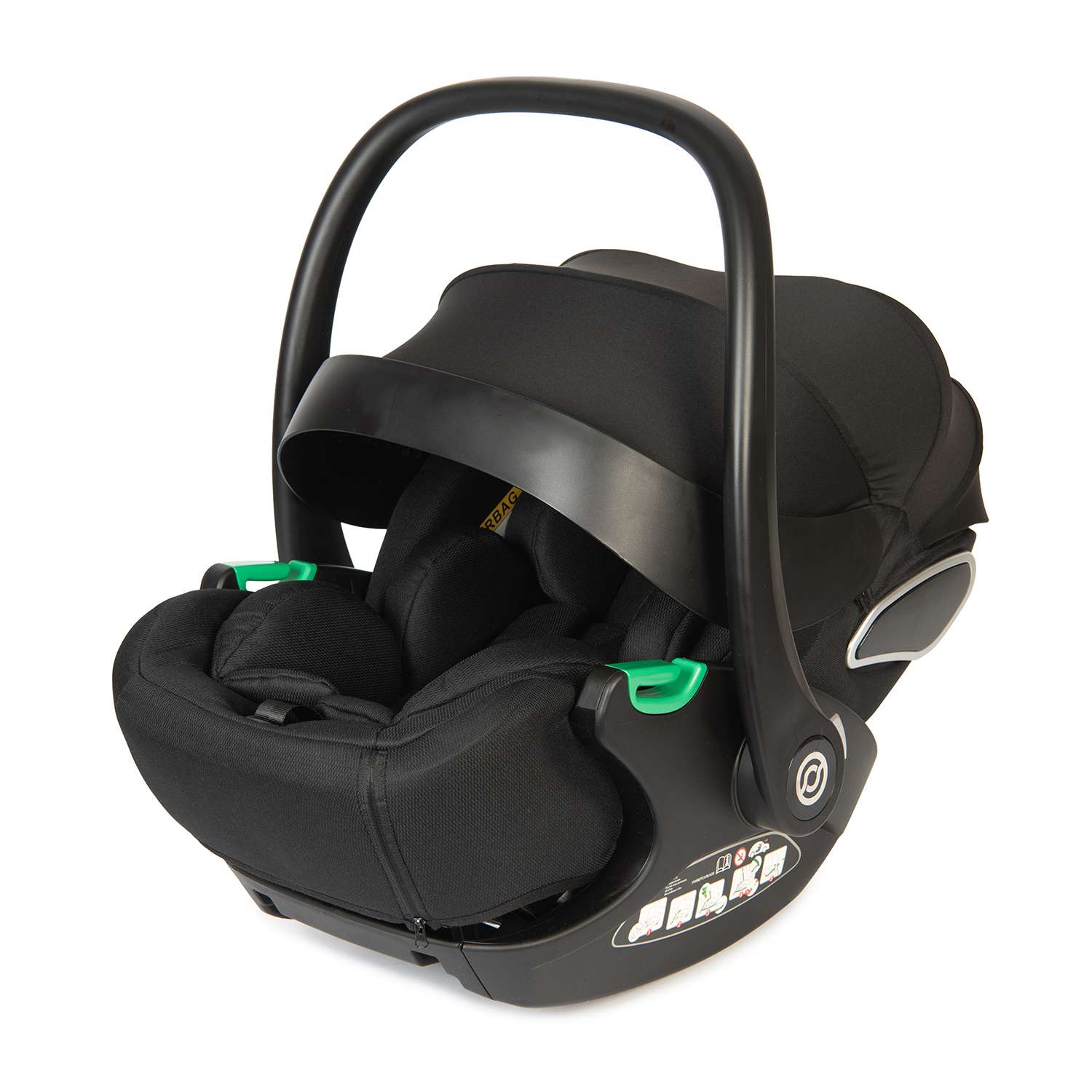 Автокресло Olsson B-Safe Black 0+/1 (0-18 кг) черный - фото 11