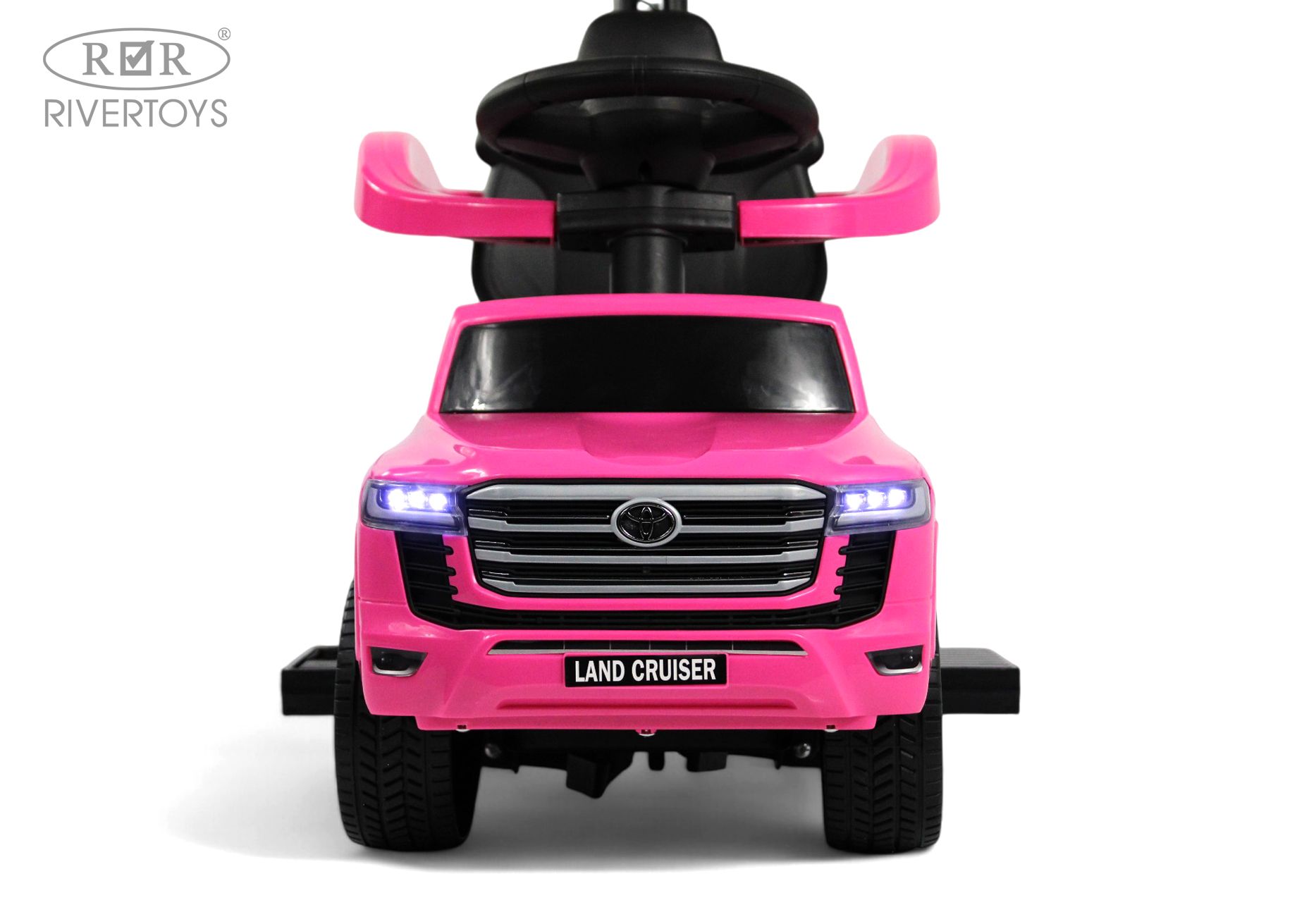 Каталка RIVERTOYS Z002ZZ-B-PINK розовый - фото 2