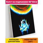 Картина по номерам Hobby Paint Йога в космосе в ассортименте