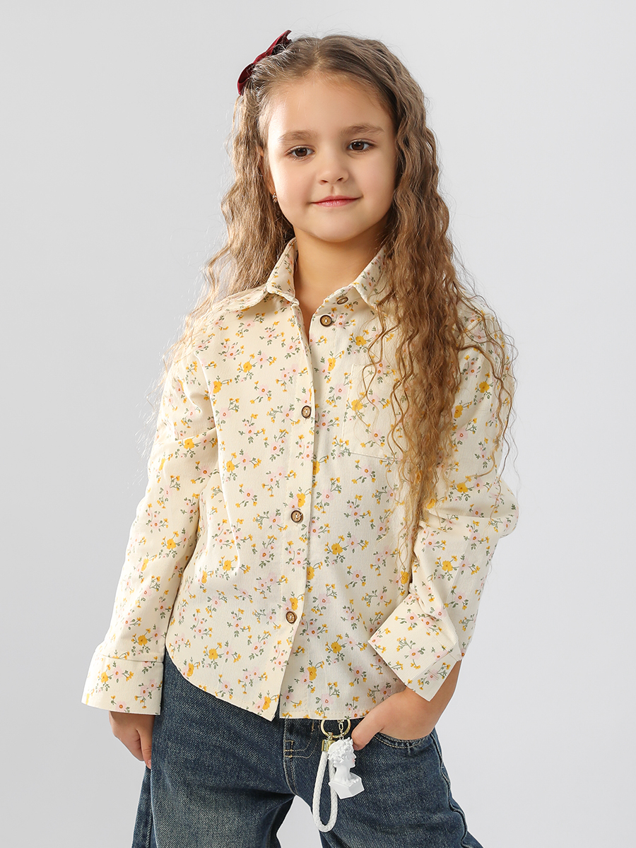 Рубашка Соль и Перец SP1511/кремово-желтый - фото 8