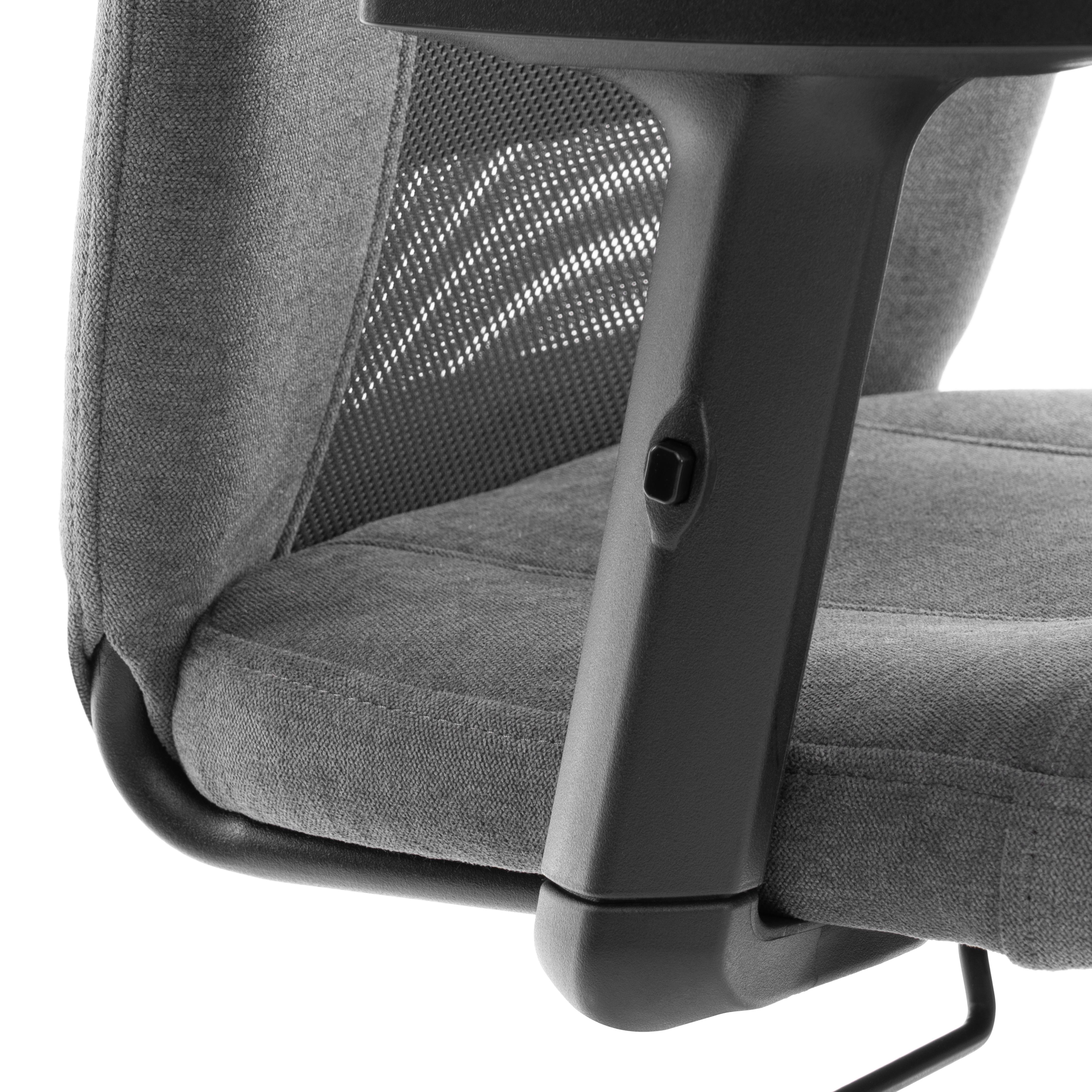 Компьютерное кресло TETCHAIR ткань серый - фото 8
