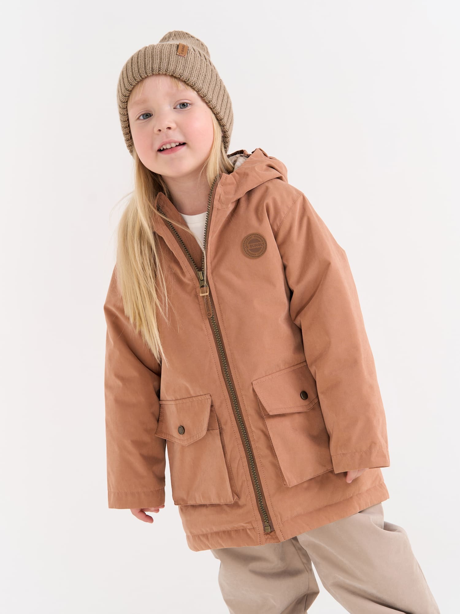 Парка BUNGLY 1R6307/Щербет - фото 2