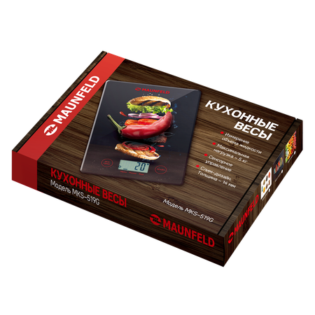 Кухонные весы MAUNFELD MKS-519G02