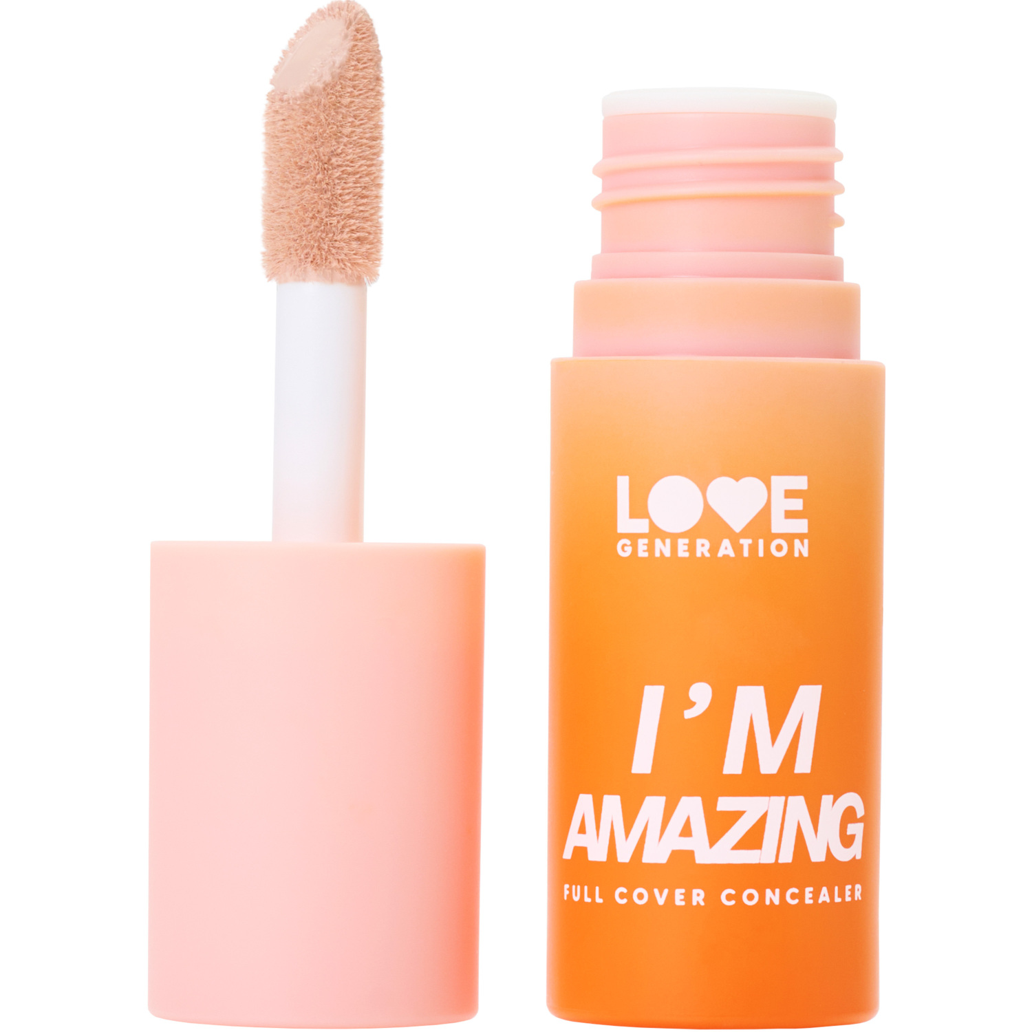 Консилер для лица Love Generation Im Amazing высокая степень покрытия пудровый финиш тон 03 слоновая кость 5мл - фото 1