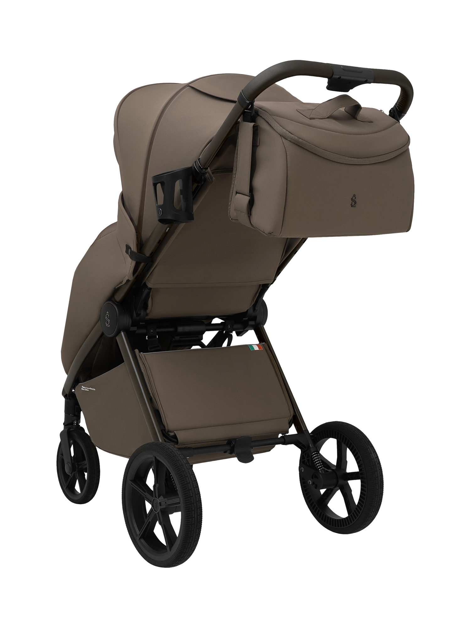 Коляска прогулочная Sweet Baby Elegante D Dark Beige бежевый - фото 16