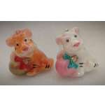 Свеча "Тигренок с шариком"