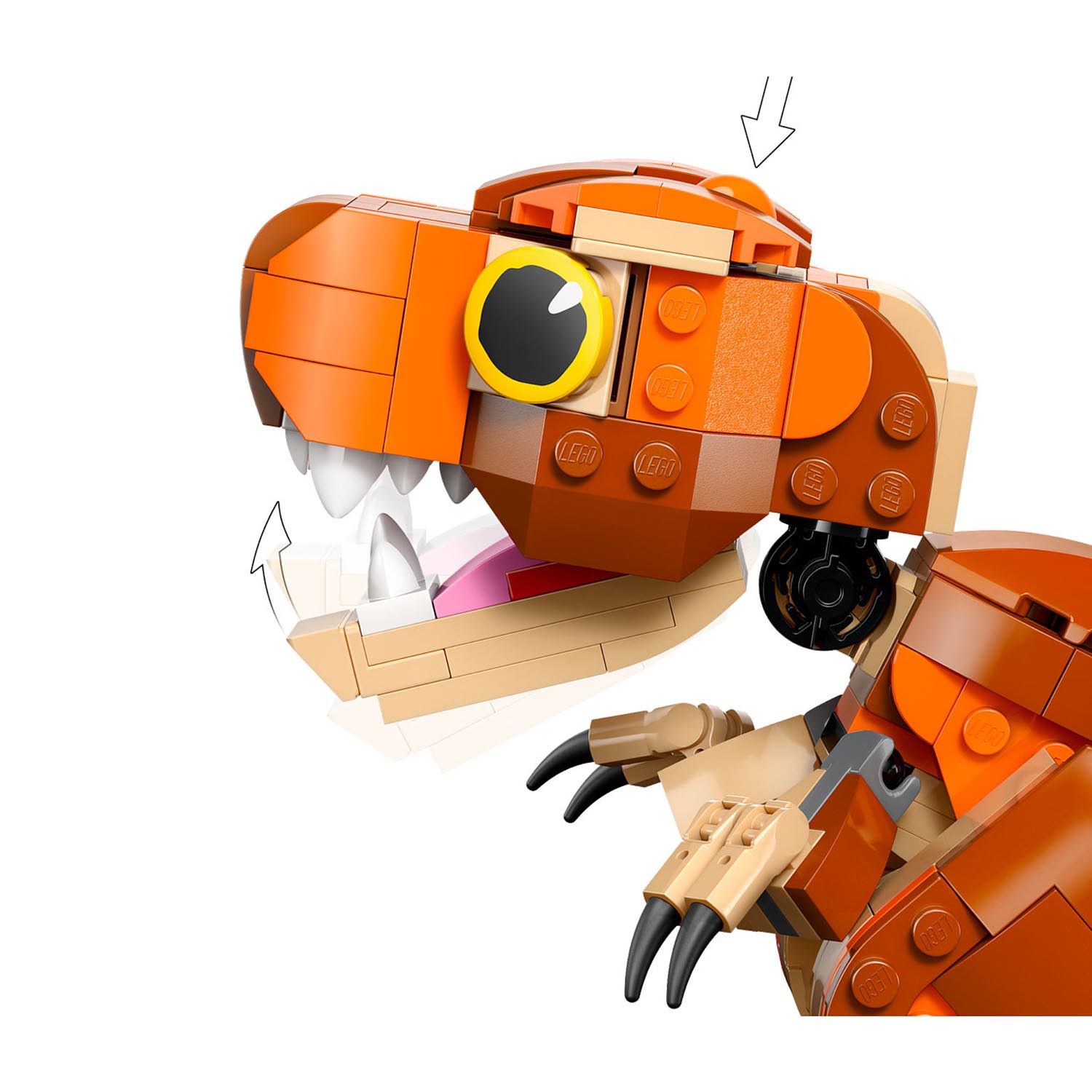 Конструктор LEGO Jurassic World Маленький обжора: Ти-Рекс 317 дет. - фото 5