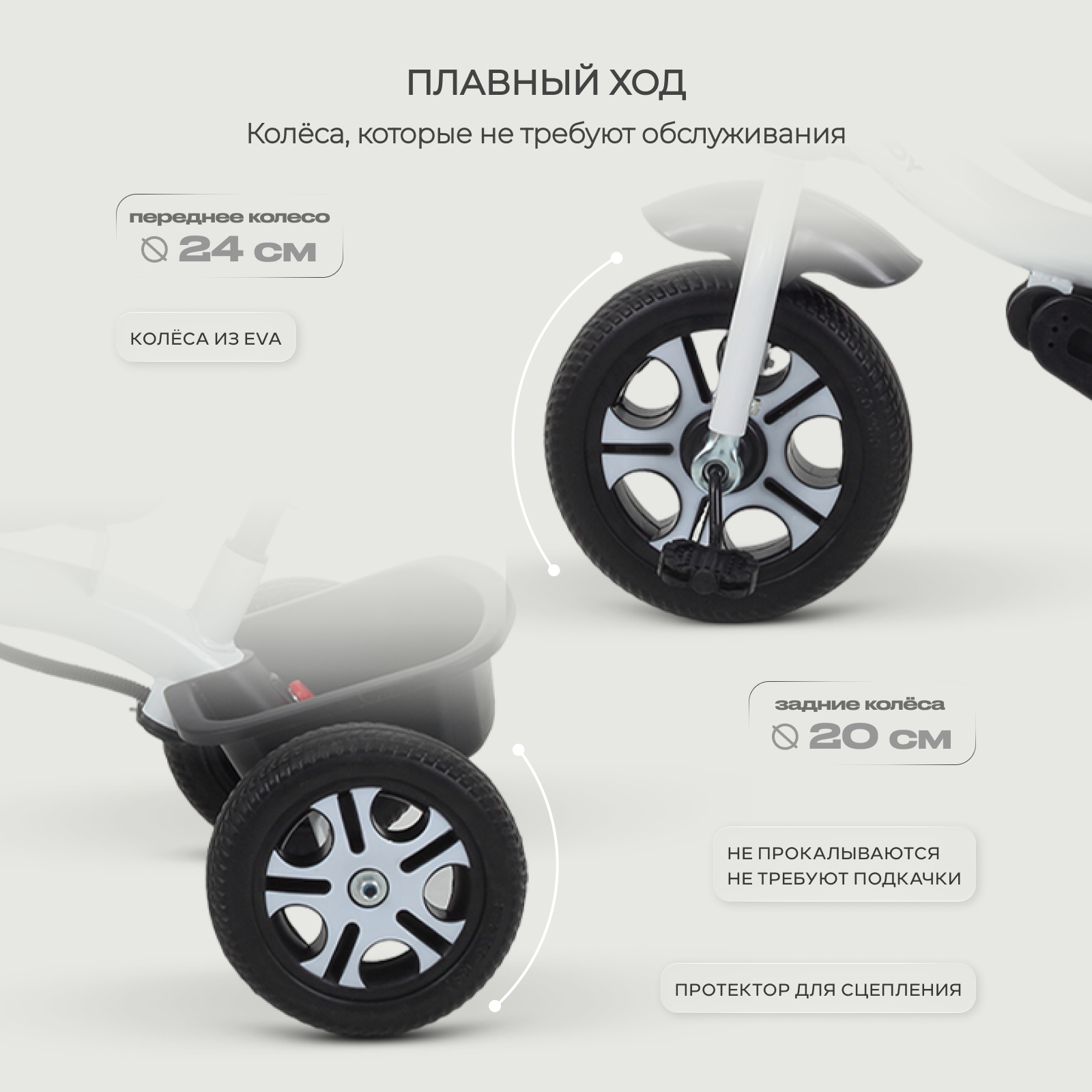 Трехколесный велосипед Rant Basic 10 дюймов - фото 6