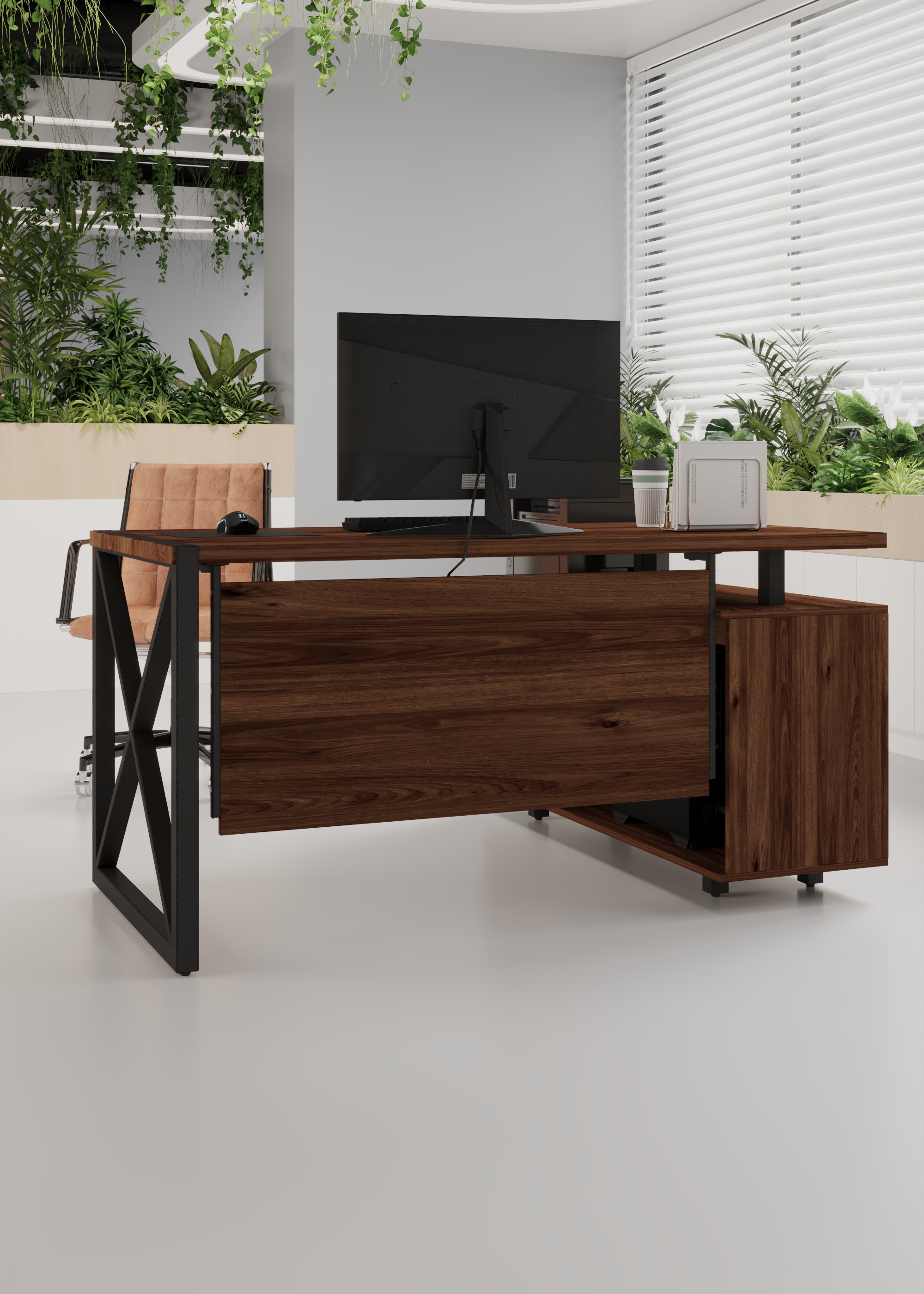 Письменный стол КАЛИФОРНИЯ МЕБЕЛЬ Хардвиг СР01 - фото 6