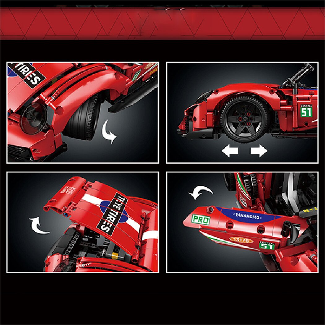 Конструктор Mould King Porsche - фото 3