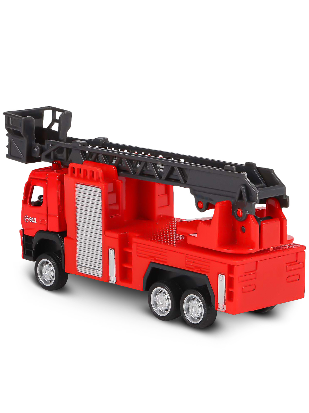 Пожарная машина АВТОпанорама Volvo FM Пожарная служба 1:72 JB1251450 - фото 12